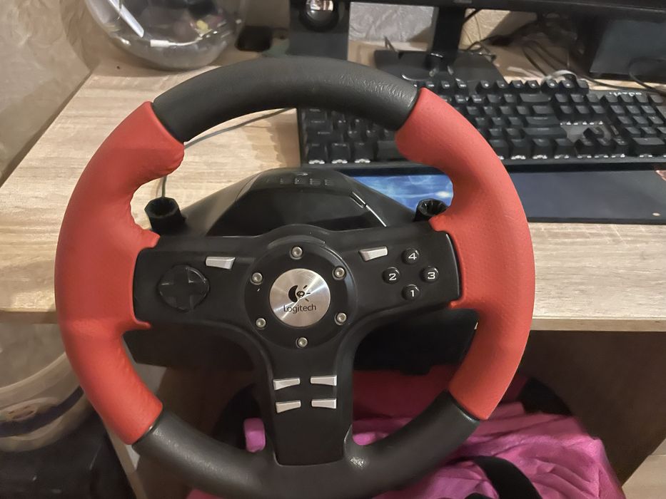 Logitech driving force ex ігровий руль ігрове кермо