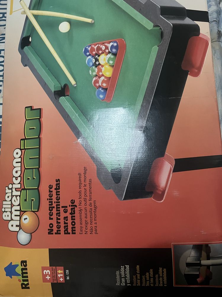 Mini Snooker para casa