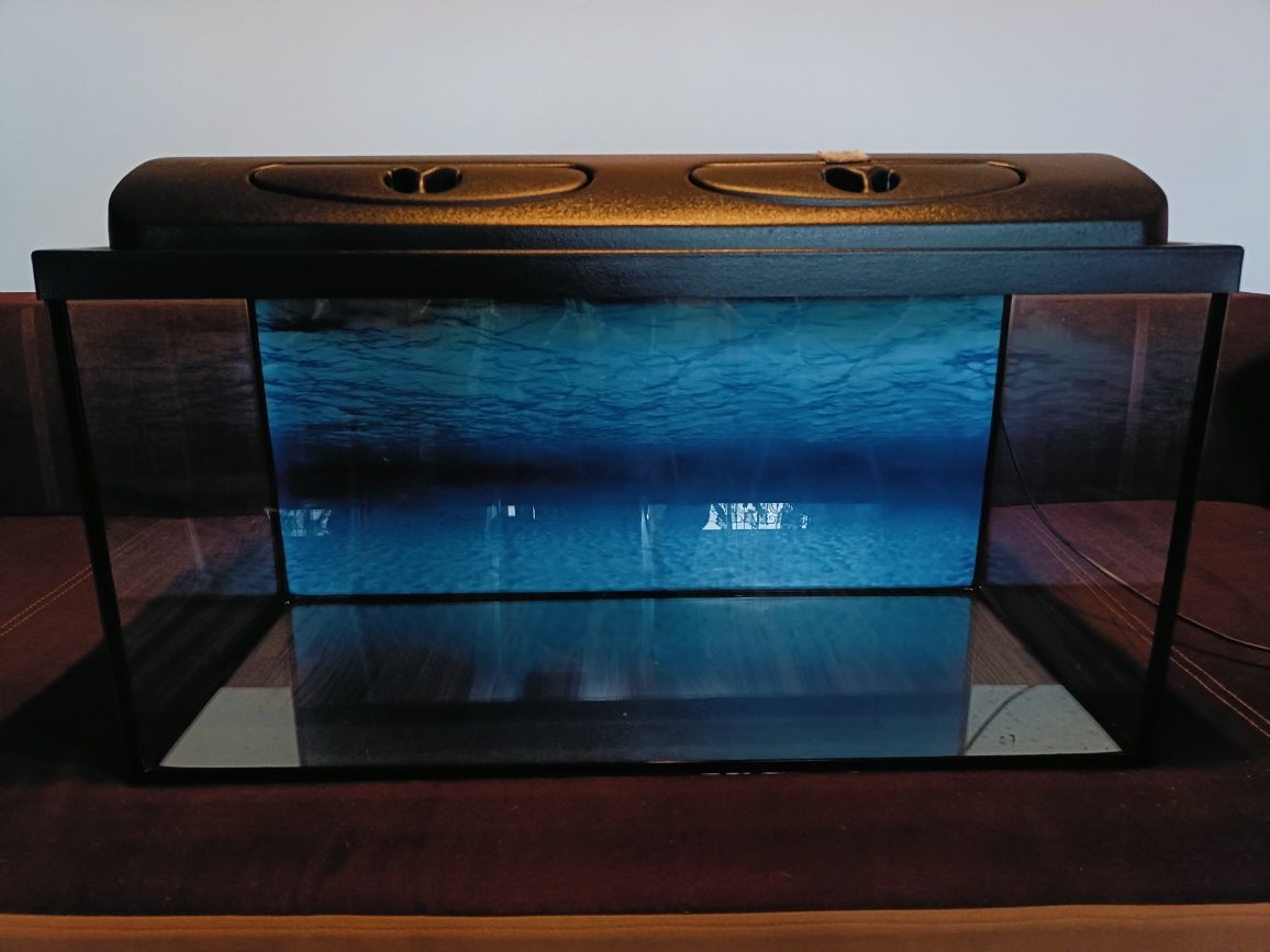 Akwarium 112l 80x35x40 komplet z filtrem itp.
