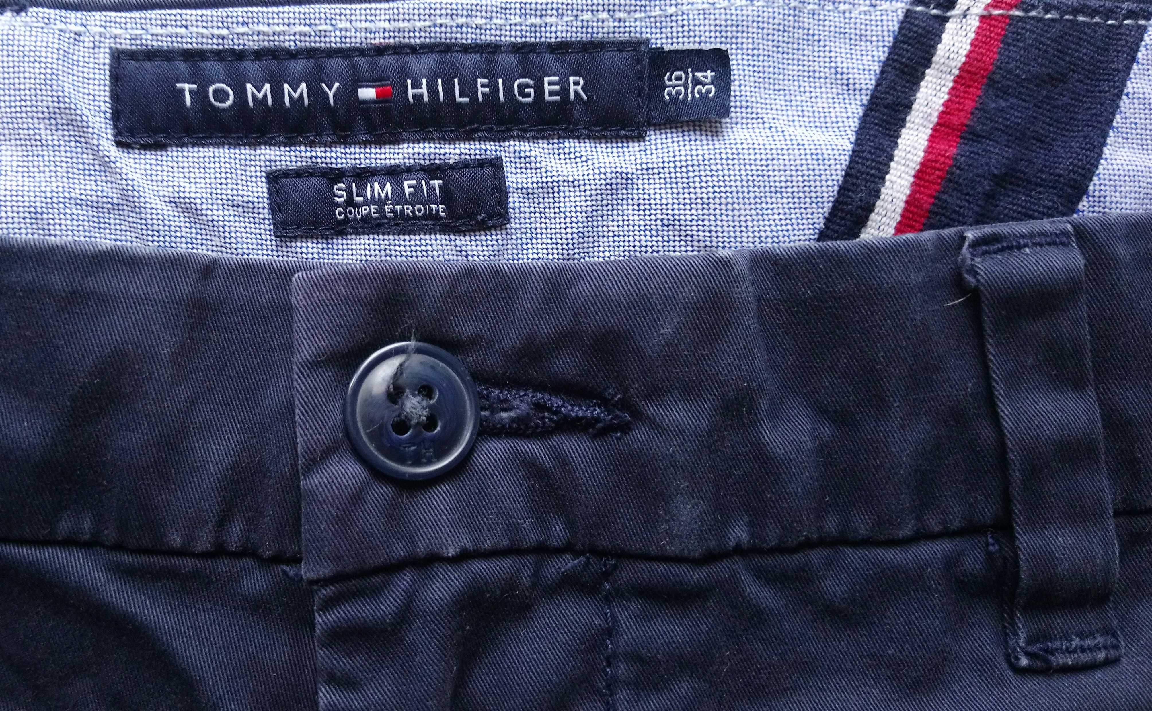 Męskie spodnie jeansowe TOMMY HILFIGER r. XL jeans W36 L34 wys gratis