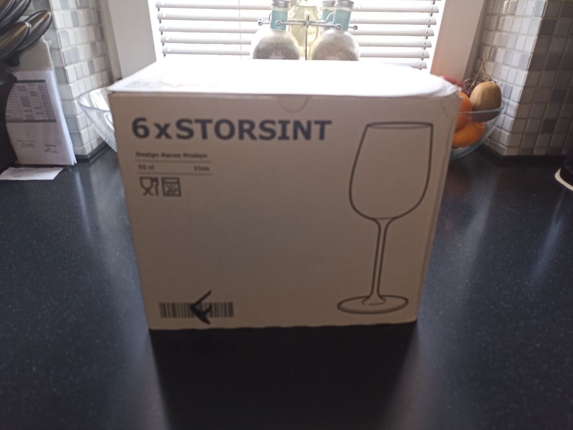 Kieliszki do wina Storsint Ikea