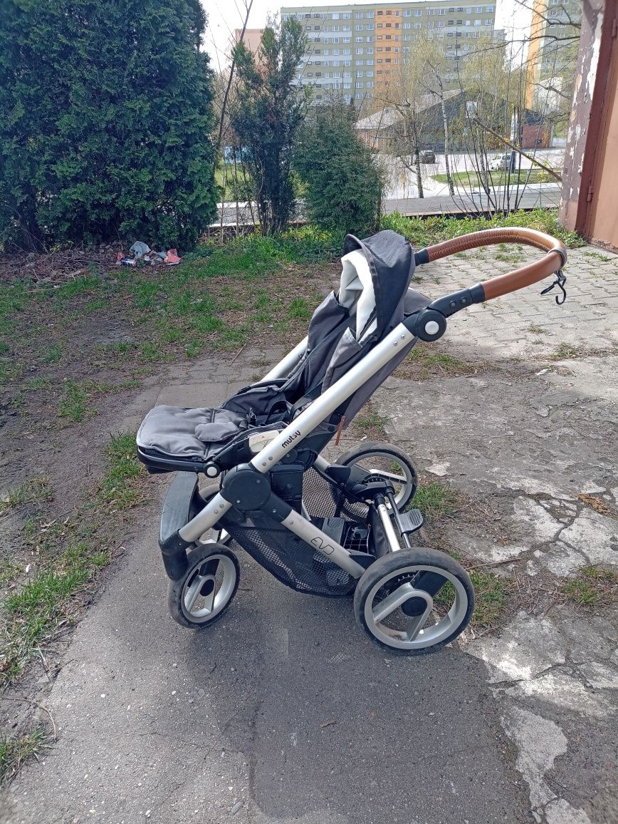 Mutsy evo 3 w 1 Urban  nomad  wózek gondola spacerówka maxi cosi