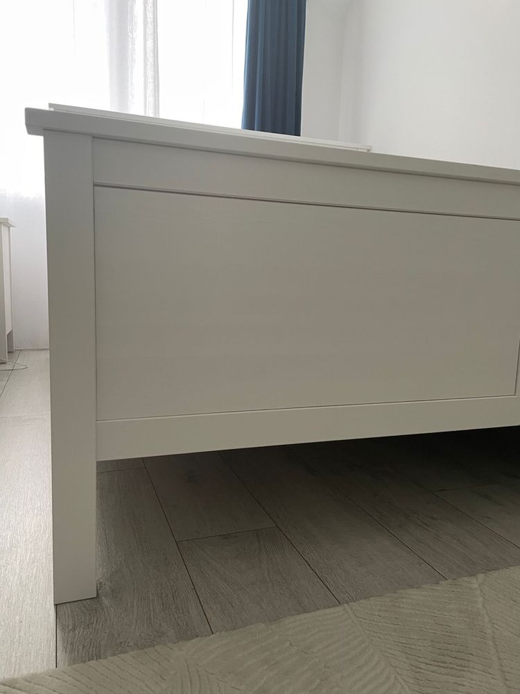 Łóżko Ikea Hemnes 160x200 komplet