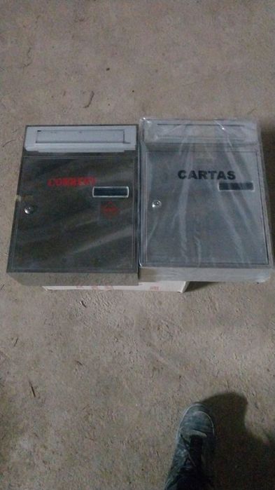 Caixa de correio inox (nova)