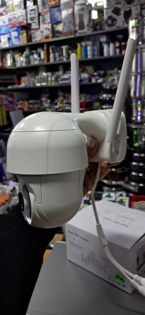 Obrotowa zewnętrzna KAMERA WIFI hd monitoring bezprzewodowy nagrywanie
