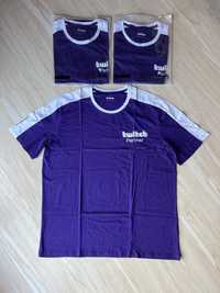 Koszulka Nowa t-shirt Twitch XXXL fiolet 3XL