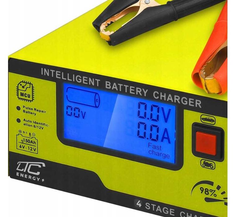 Зарядний пристрій для акумуляторів 10А 6V/12V, зарядное устройство