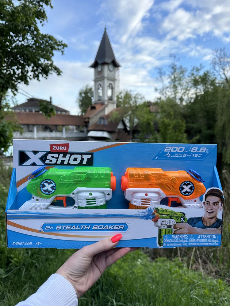 Набір водних бластерів X-Shot Warfare Double Small Stealth