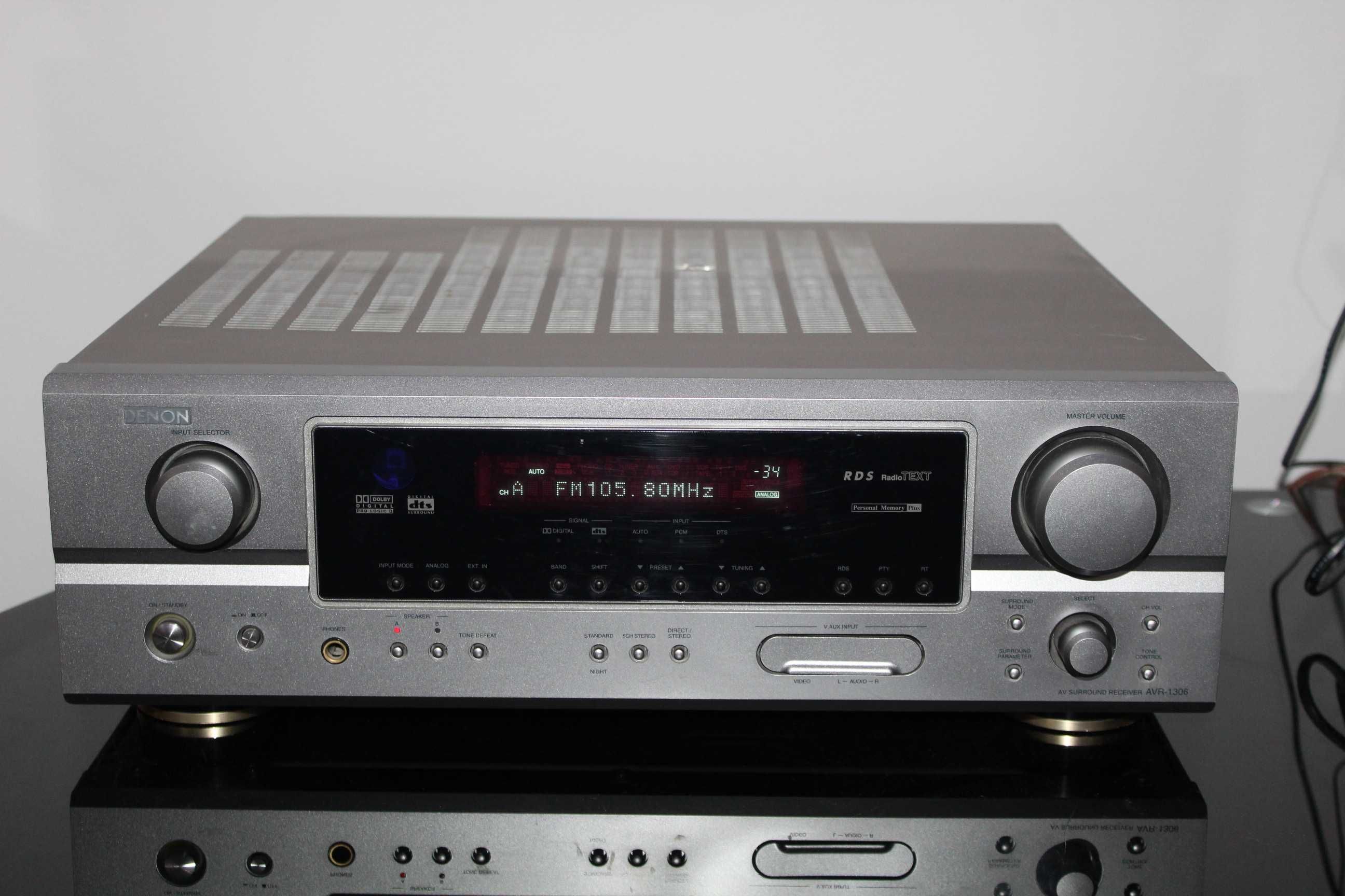 DENON AVR-1306 Amplituner wzmacniacz kino domowe optyk Wysyłka