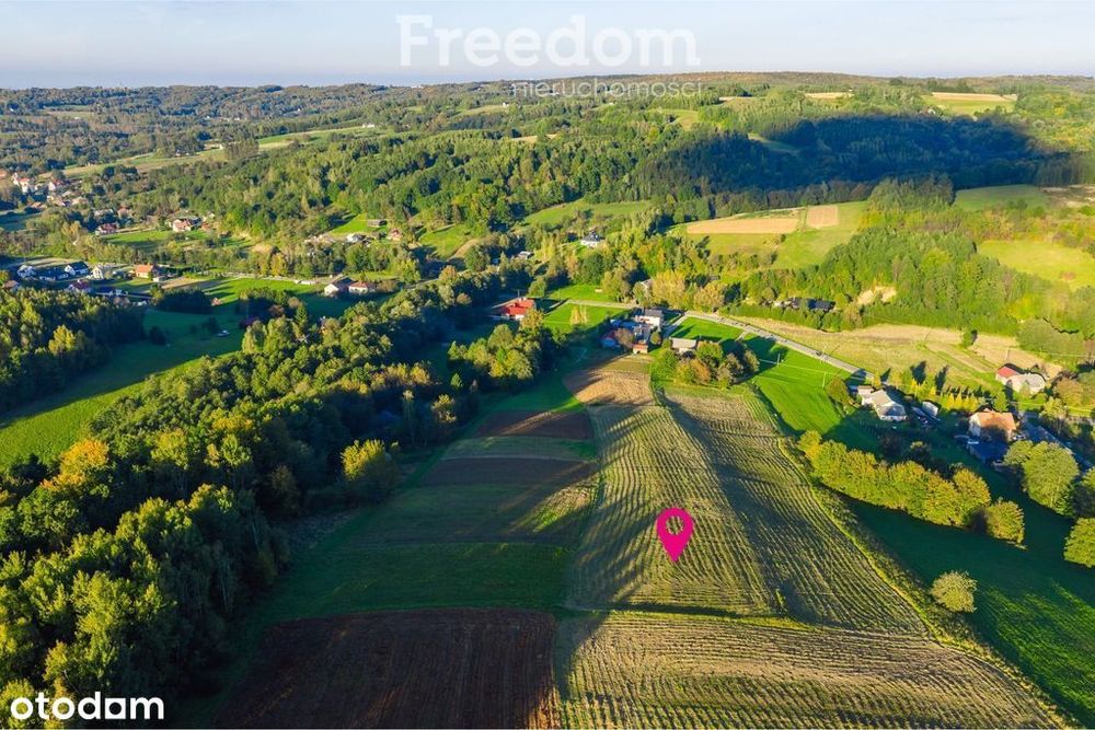 Widokowa działka budowlana z Wz