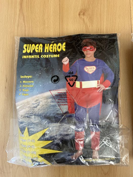 Fato de carnaval - Super Héroe