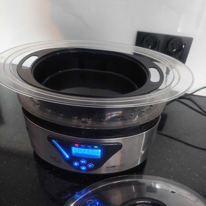 Parowar Clatronic DG3271 - mało używany, 1 wł, bez uszkodzeń