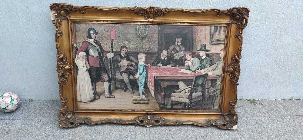 Quadro Espelho Vintage - Grande