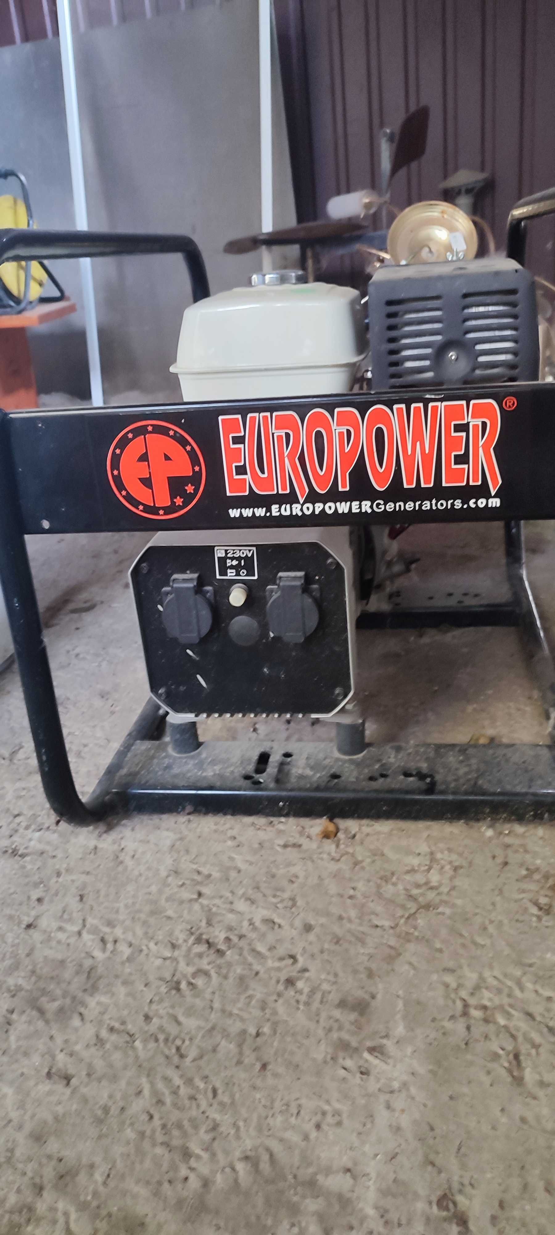 Бензиновий генератор Europower EP6000 H/S 230V