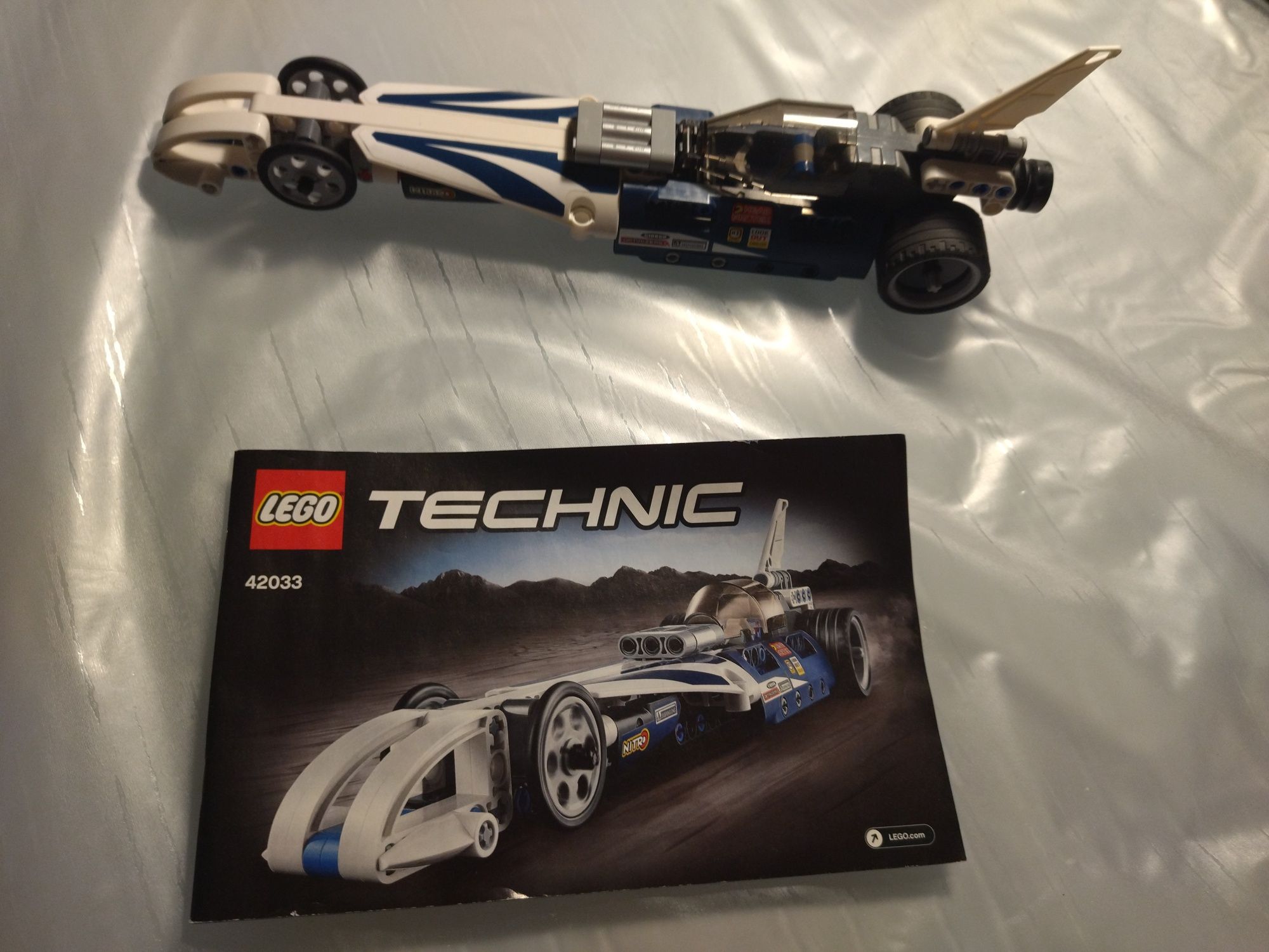 LEGO technic 42033 wyścigowy z napędem wyścigowy samochód formuła 1