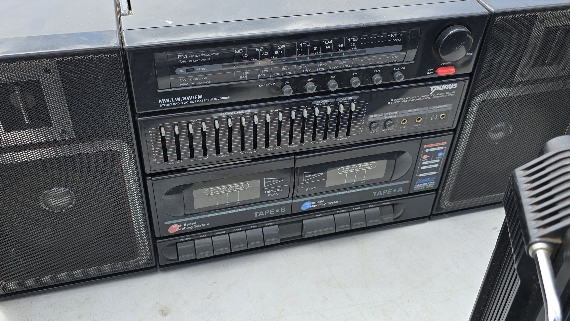 Radiomagnetofony 7 sztuk
