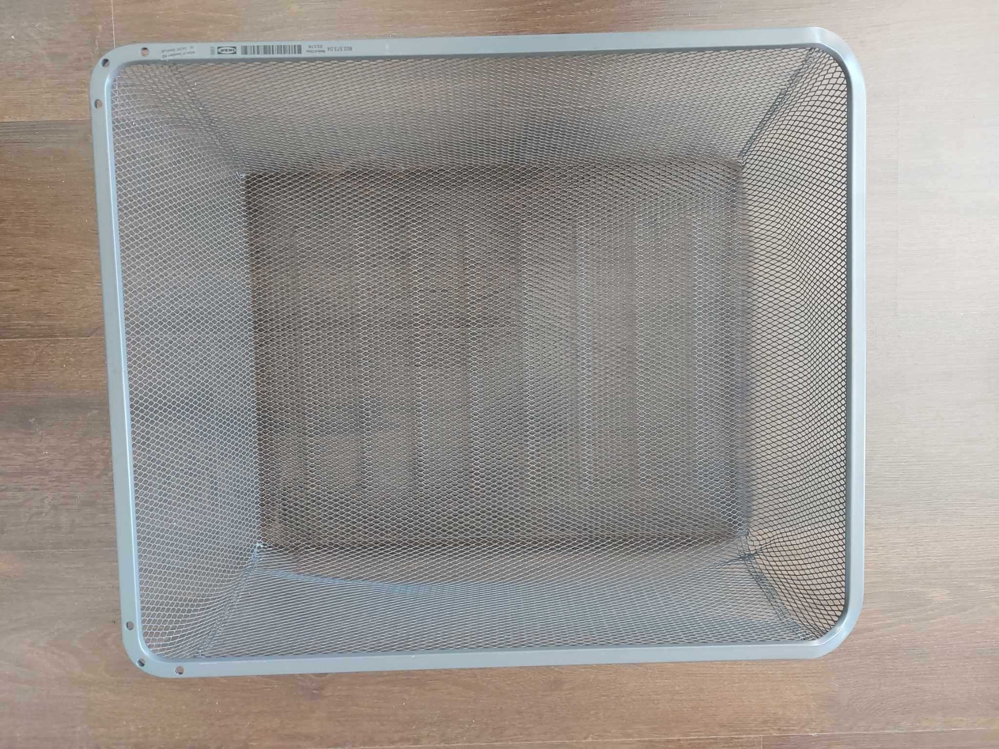 Kosz druciany ciemnoszary Komplement 50x58 cm IKEA Szafa PAX