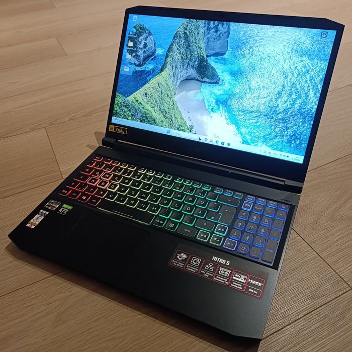 Ноутбук Acer Nitro! RTX 3080 8gb, R7 5800H, 16gb/1tb, 15.6" 144Hz FHD!