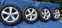 Felgi Koła Aluminiowe NISSAN 215/60/R17 GOODYEAR 7mm 5x114.3 RENAULT