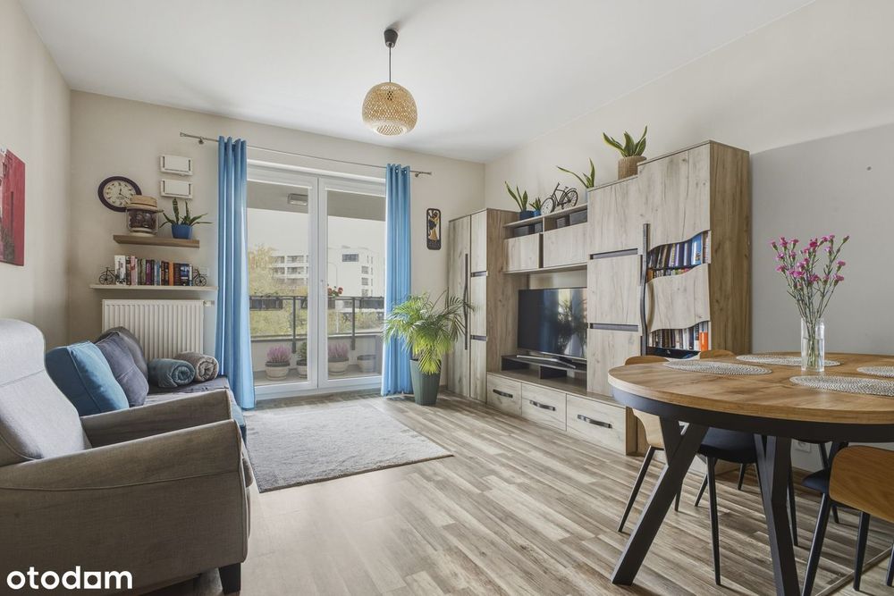 Przytulne 2-pokojowe, Osiedle Saska nad Jeziorem, 45 m2