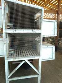 Продам клітки (шеди 2-х поверхові) універсальні для утримання кроликів