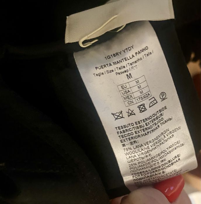 Pinko piekny nowy plaszcz M  z Fartetch