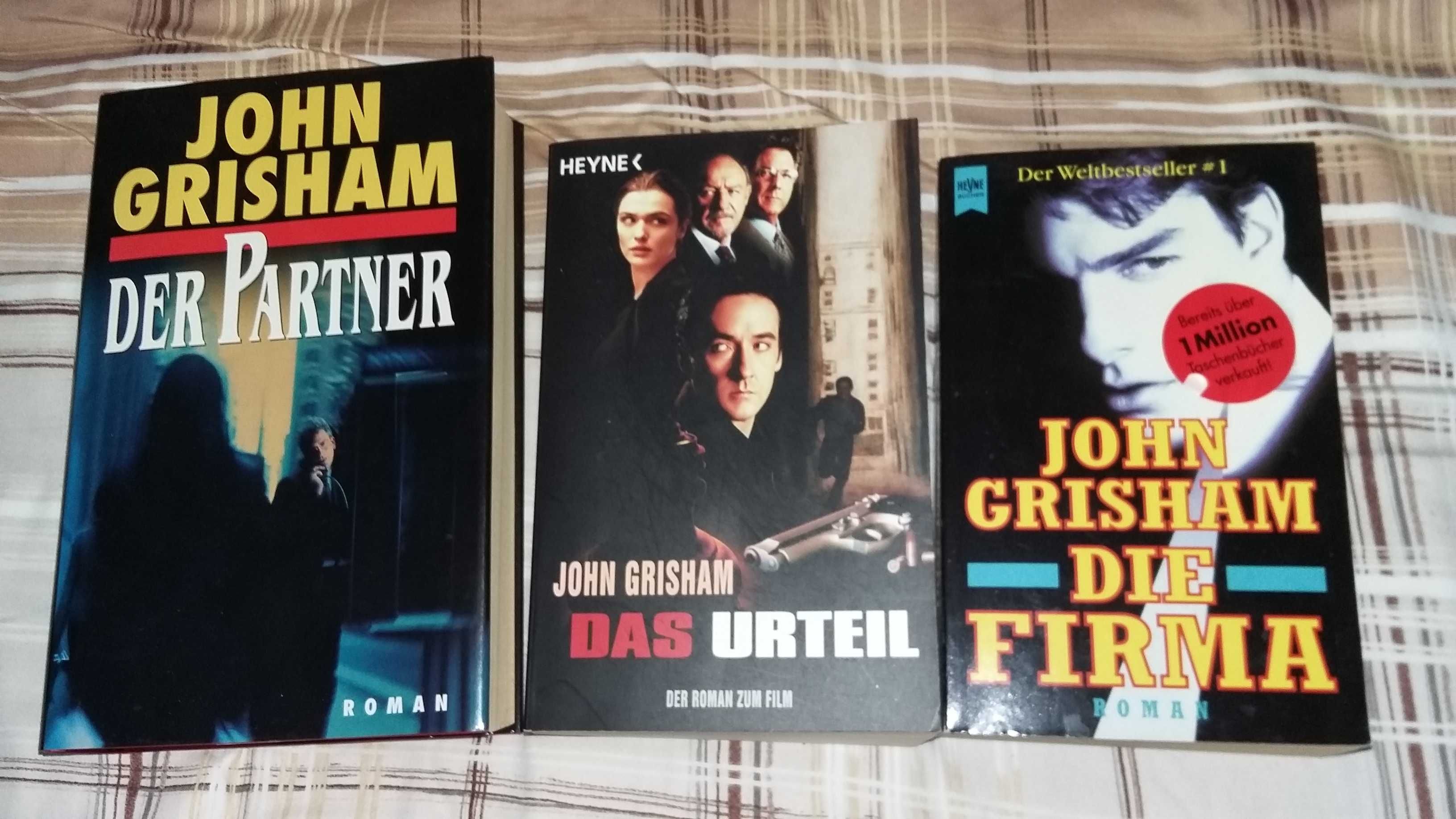 John Grisham kryminały prawnicze po niemiecku, auf Deutsch Das Urteil
