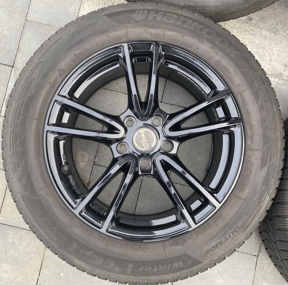 Alufelgi z oponami 225/60 R17 Hyundai Tucson IX35 Kia Sportage 5x114,3