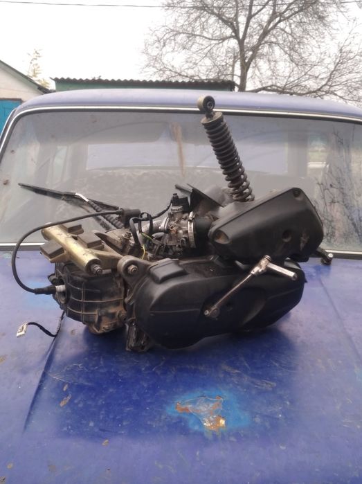 Мотор в зборі suzuki lets 2 old на конфі