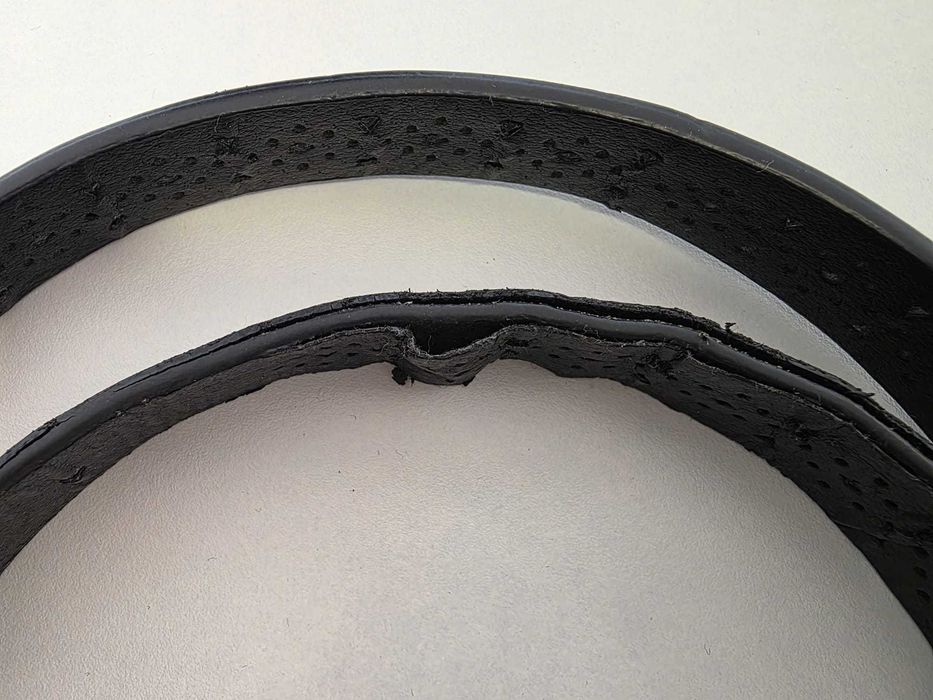 Pack 4 Cintos Pretos Unissexo em Pele Sintética