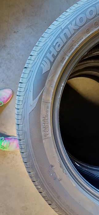 Opony letnie Hankook, demontaż z nowego auta, 255/55R19