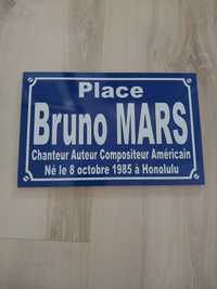 tabliczka Place Bruno Mars