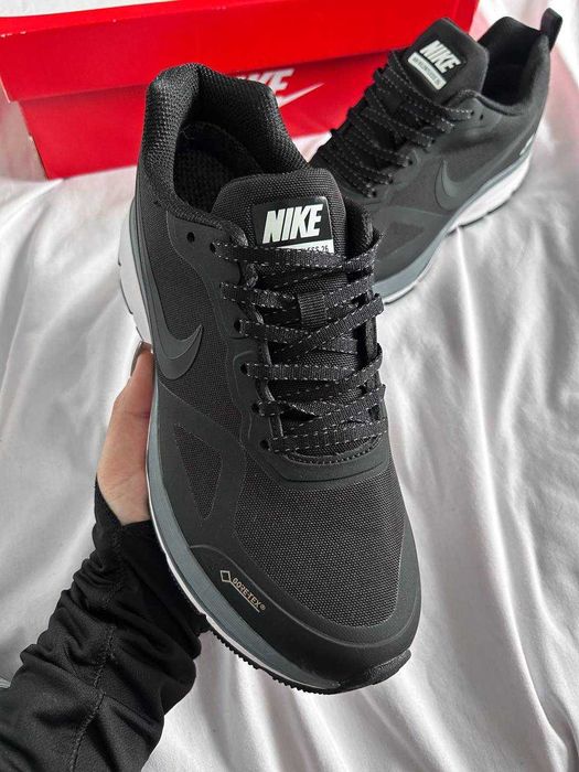 Кросівки Nike Pegasus 26X Gore-Tex Black/White premium