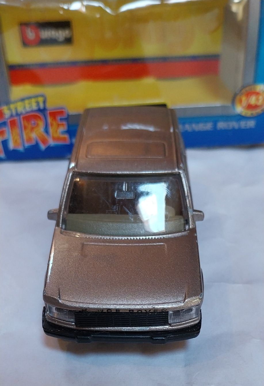 Miniatura da Burago Range Rover escala 1/43