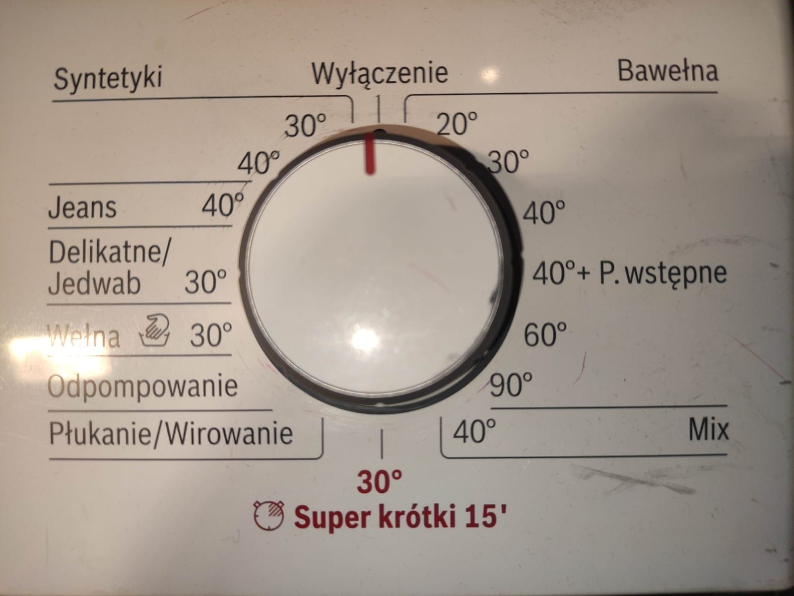 Części do pralki Bosch WAE2038EPL Programator
