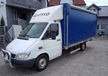 Wypożyczalnia aut busów wynajem  Mercedes sprinter plandeka Boxer