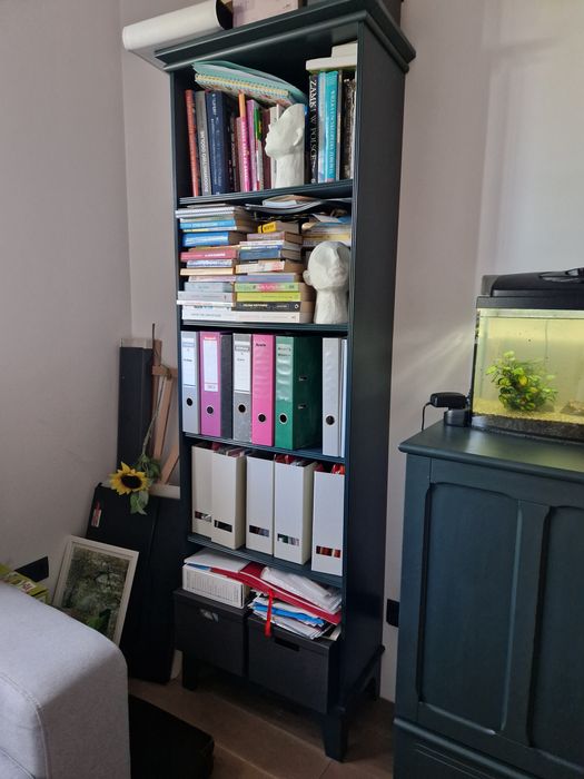 Sprzedam zestaw mebli Ikea ciemny zielony LOMMARP
Szafka, granatowozie