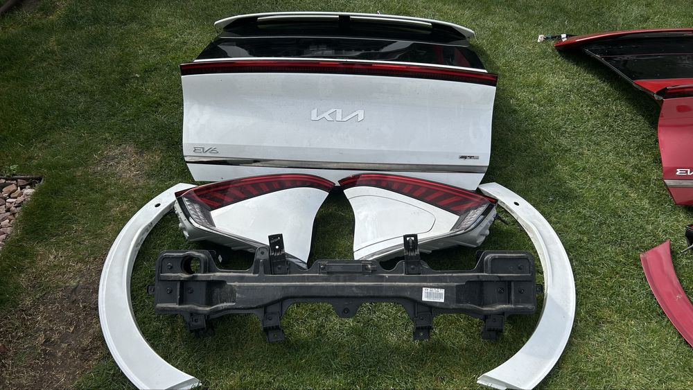 Kia EV 6 2021 - 2025 кришка багажника, ляда, задній бампер, ліхтаріком