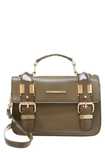 River Island mała torebka listonoszka khaki