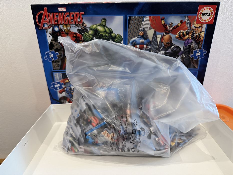 Multi 4 Puzzle marvel avengers