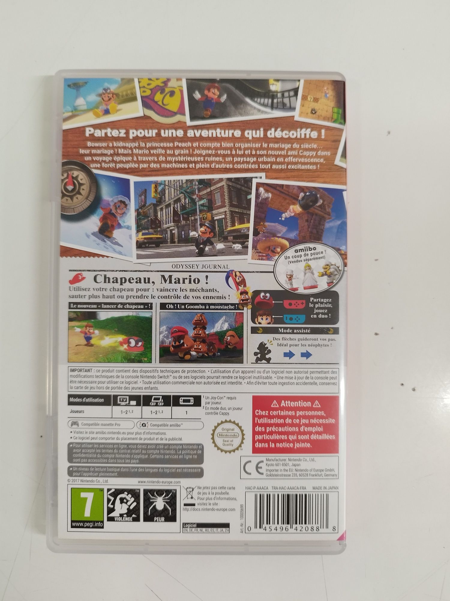 Mario Odyssey Nintendo Switch