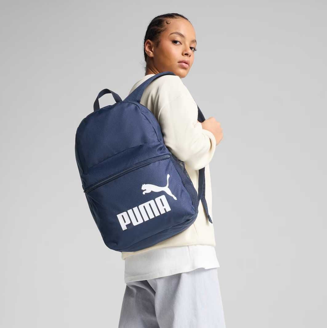 Темно-синій рюкзак puma phase backpack новий оригінал з сша