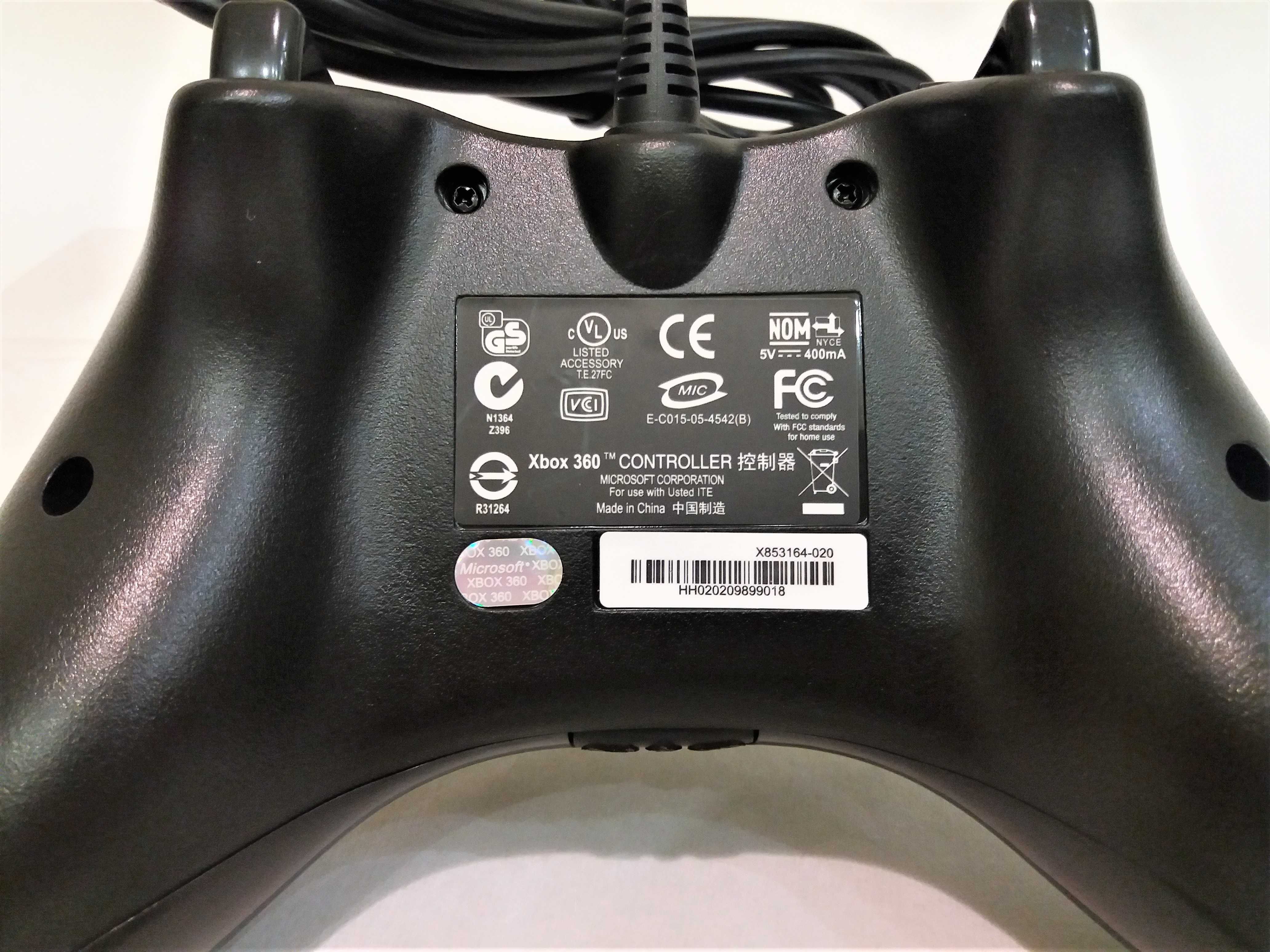 Геймпад Microsoft Xbox 360 проводной Совместимость Xbox 360 и ПК