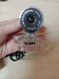 Веб-камера Sven IC-720 USB 0.3 MPix з вбудованим мікрофоном