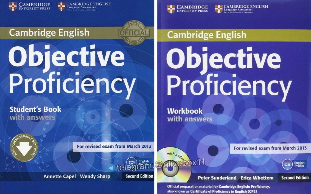 Objective Proficiency CPE (2nd Edition). Учебник + Тетрадь + Аудио