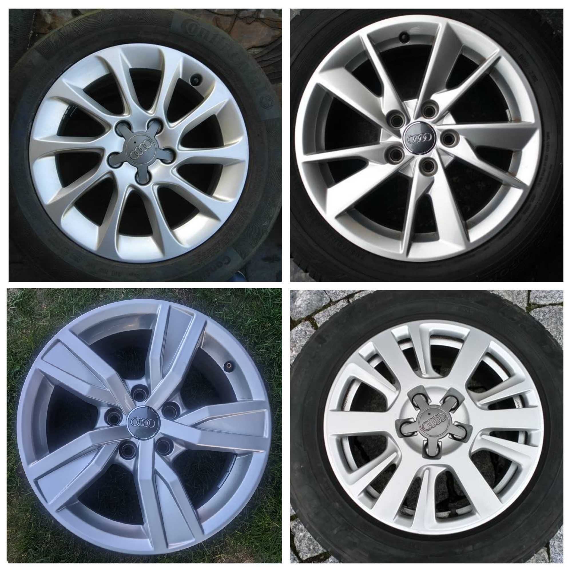 Koła felgi alufelgi 16" 5x112 oryginał Audi, VW  z oponami