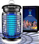 Elektryczna pułapka na owady Bug Zapper z lampą LED, KN-02,