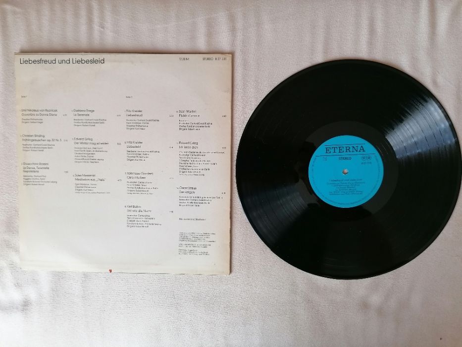 Płyta winylowa ETERNA Various ‎– Liebesfreud Und Liebesleid 1982 r.