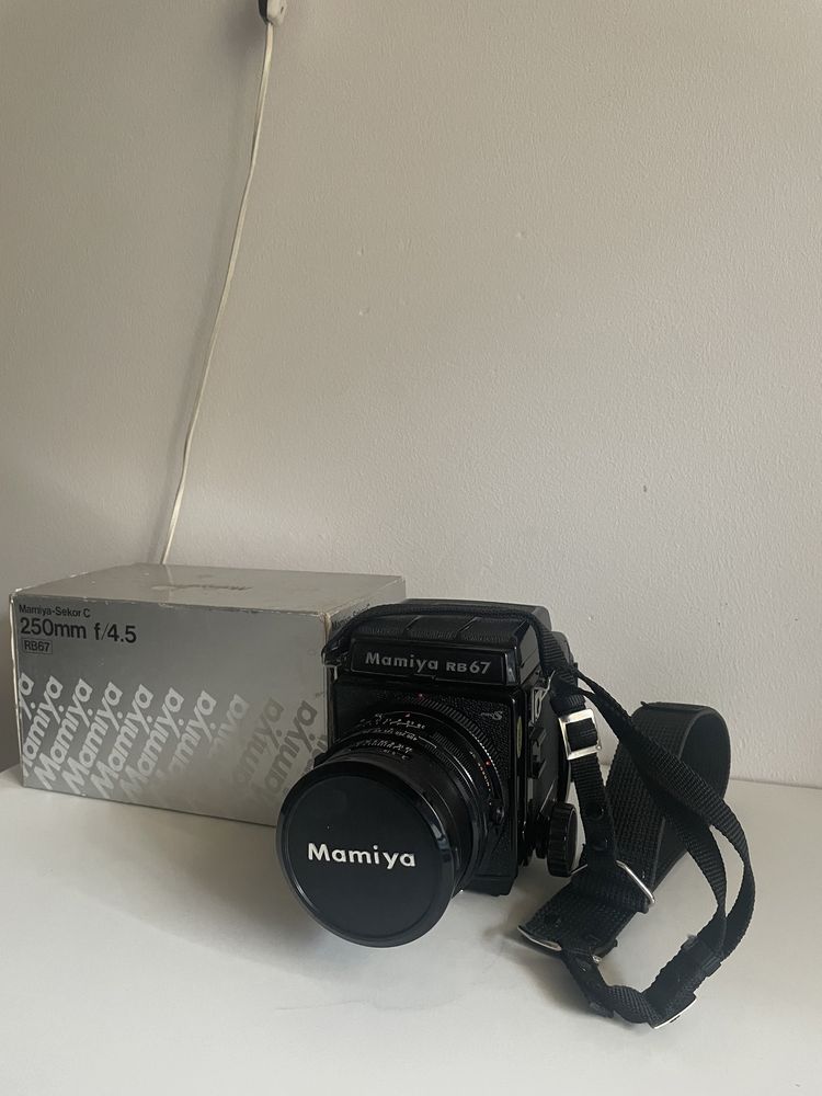 Mamiya RB67 pro S + SEKOR 90 + SEKOR 250 / backs 6.45 67