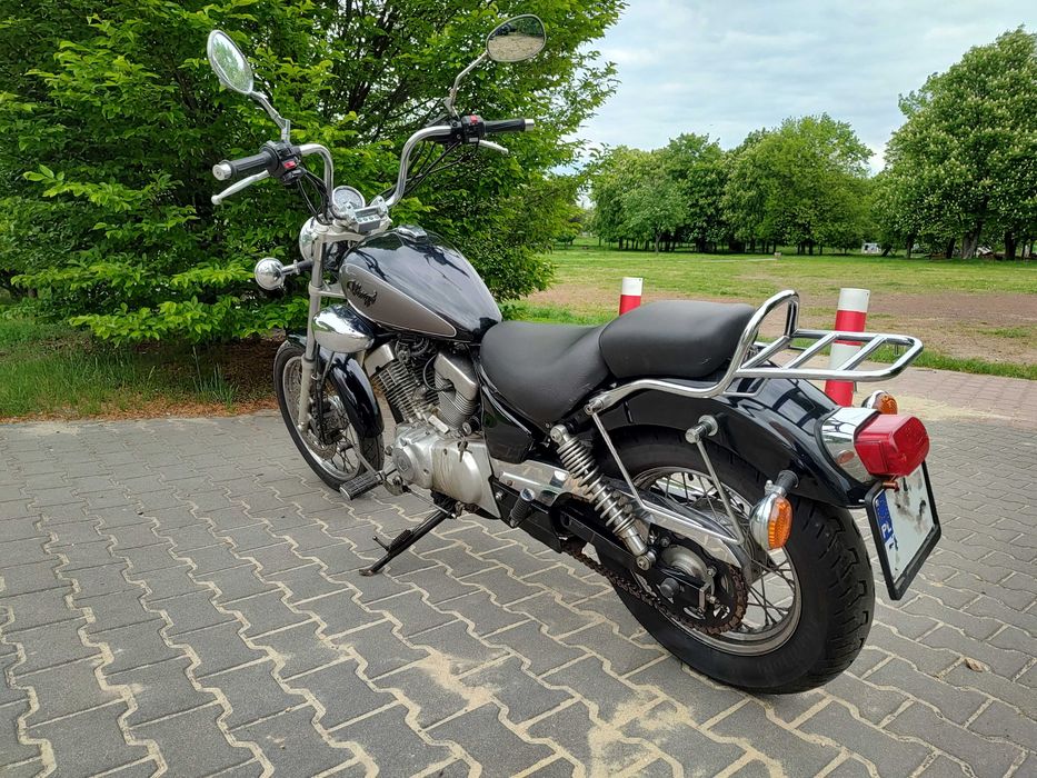 Yamaha Virago 125cm3 Opłaty 09 2026r! Na prawo jazdy kat B , Zamiana